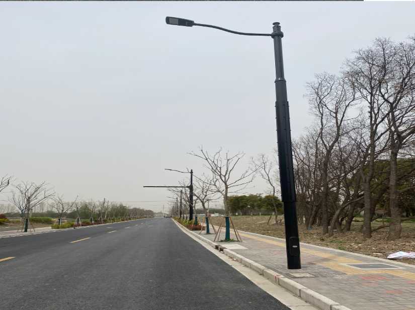 揭西县上海综合杆 太阳能路灯工程